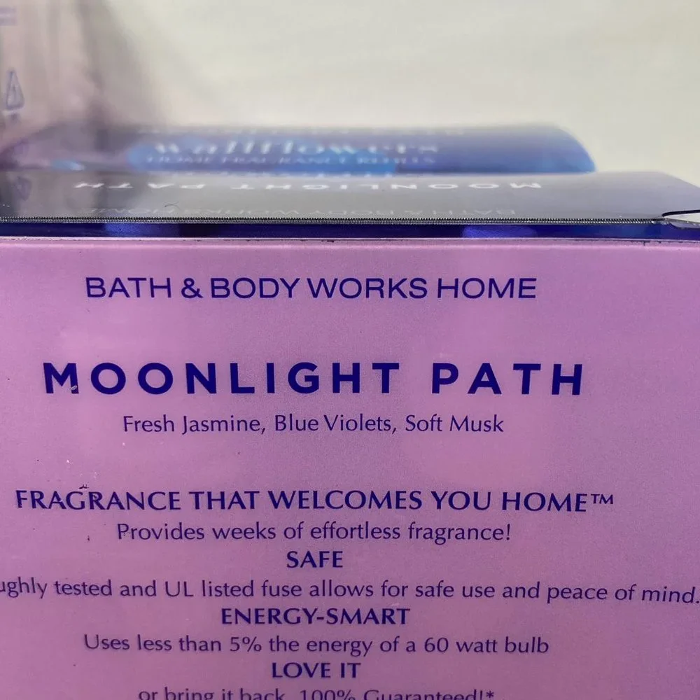 DAMAGED Bath & Body Works Wallflowers Moonlight Path 8-2 Packs DISCONTINUED